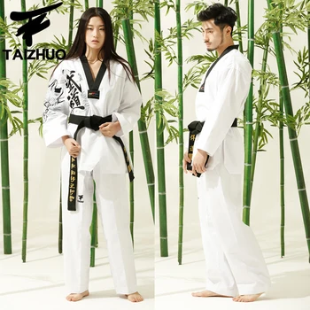Bojové Umenie TKD Tae Kwon Robiť Kórea tvaru Dospelých Taekwondo Master Jednotné pre Poomsae a Školení,WTF Jednotné,160-190 cm