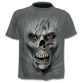 2020 nové Kvapka loď 3D vytlačené T-shirt pánske, dámske tričko punk štýl top tees lebky t shirt gotický tričko ázijské veľkosti 6XL telocvični