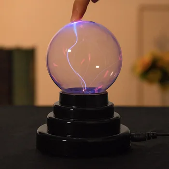 Lávové Lampy Box Lightning nočné svetlo Magic Plasma Ball Retro Ľahký 3-Palcový Deti Vianočný Večierok Cristal Darček Miestnosti Dekorácie