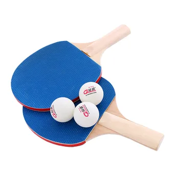 Stolný Tenis Raketa Nastaviť Ping Pong Pádlo Doska 3 Hry, Lopty Odborný Výcvik Rekreačné Raketové Držiak Pre Dospelých, Deti