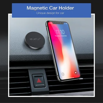 RAXFLY Magnetického Držiaka Telefónu Magnetom Stánku Nálepka Na mobil do Auta Stenu, Stôl Metal Magnet Nálepky Podporu Smartphone Voiture