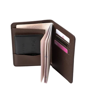Luxusné Pas Kryt Pas Prípade Cestovný Doklad Kryt Pu Kožené Držiteľa Pasu Retro Business Kreditnej Karty ID Držiteľov