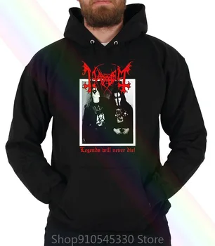 Euronymous A Mŕtvych T Xs S M L Pravda Mayhem Posledného Dychu Mikina S Kapucňou Mikiny Ženy Muži