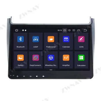 2 din Pre Volkswagen Polo Android 10.0 Multimediálny prehrávač obrazovka auto video, audio Rádio GPS navigácie základnú jednotku auto stereo