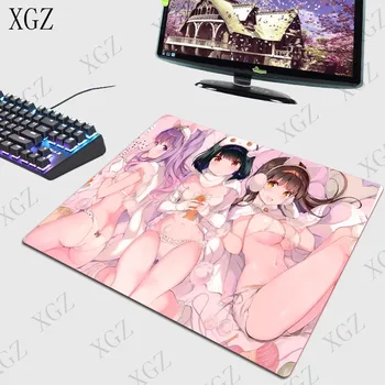 XGZ Sexy Dievča, Veľký Zadok Veľké Veľkosti Gaming Mouse Pad Lock Okraji Mosepad Notebook Pc Hry Hráč Počítačové Príslušenstvo 600x300 900x400MM