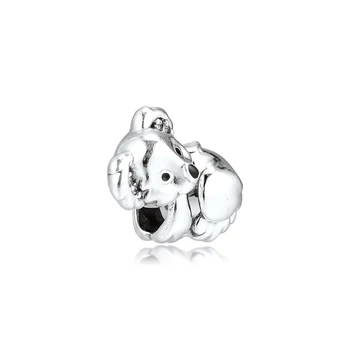 Striebro Koala Kúzlo Pôvodného 925 Silver Šperky Pre Charms Náramky & Náramok Žena DIY Korálky Pre Šperky Robiť