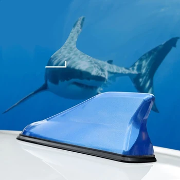 Autorádio Dizajn Shark Fin Auto Shark Anténa Rádio FM Signál Pre Všetky Autá Antény Antény Auto Styling