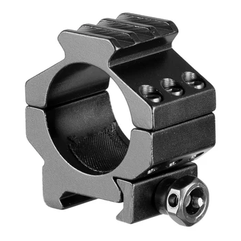 Rozsah Mount 30 mm Ring Ťažkých Nízky Profil 6 Skrutiek 20 mm Weaver Picatinny Rail w/ Hex Kľúča pre M16 Zbraň Lasery Baterky
