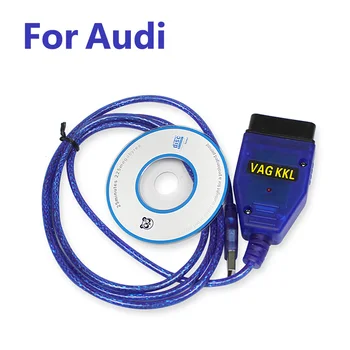 Auto USB Diagnostický Kábel usb OBD2 II Rozhranie VAG409.1 Vag 409 VAG-COM KKL409 Skener Skenovanie Nástroje Pre Audi TT A2 A3 A4 A6 A8 S2 S3