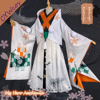 Anime Môj Hrdina Akademickej obce Izuku Midoriya Deku bakugo katsuki Todoroki Shoto Kaminari Denki Cosplay Kostým Festival kvetov Kimono