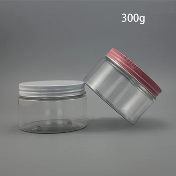 Doprava zadarmo priehľadného plastu jar cream gel mlieko kontajner domáce výrobky, balenie 200 g 250 g 300 g 350 g 500 g 400 g