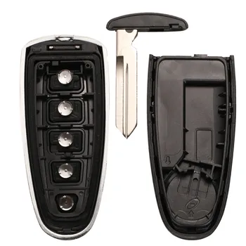 Jingyuqin Diaľkové Kľúča Vozidla Shell Fob pre Ford Explorer Okraji Uniknúť Flex Býk 2011 2012 2013 Smart Key Prípade, 5 Tlačidiel