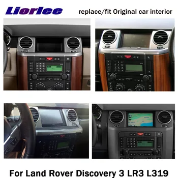 Auto Multimediálne DVD Prehrávač Pre Android Land Rover Discovery 3 LR3/L319 2004-2009 Rádio Audio Stereo IPS GPS Navigáciu Carplay