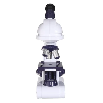 80x-450x Mikroskop Kit Set Vedy Lab LED Biologický Mikroskop zväčšovacie sklo Školské Vzdelávacie Hračky pre Deti, Optické Prístroje