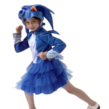 Sonic Deň Detí Fáze Kostým Zábavné Halloween Party Boy Anime Girl Hra Charakter Cosplay
