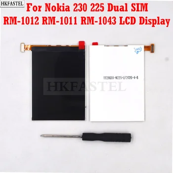 Vysoká Kvalita 225 230 LCD Obrazovky Pre Nokia 230 225 Dual SIM RM-1012 RM-1011 RM-1043 LCD Displej Digitalizátorom. Opravy Náhradný Diel