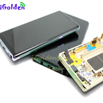 Pre Samsung Galaxy Note 8 Dotykový LCD Displej Digitalizátorom. s montážou rámu Pre Samsung Note8 N950 N950F N950FD N950U N950W LCD