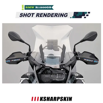 Motocykel prednom skle nálepky štít handguard riadidlá reflexná nepremokavá kotúča, Pre BMW R1200GS r1200 gs ADV LC