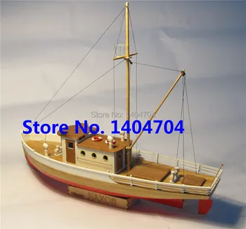NIDALE Model doprava Zadarmo Klasiky Grécko Rybársky čln model auta v Mierke 1:50 NAXOS 1849 rybársky čln drevené SC MODEL