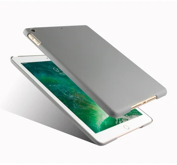 Móda Ultra Slim PC Tvrdé Plastové puzdro Pre Apple iPad 9.7 2017 Kryt Funda Capa Tablet A1822 A1823 Plastové Puzdro + Stylus + Film