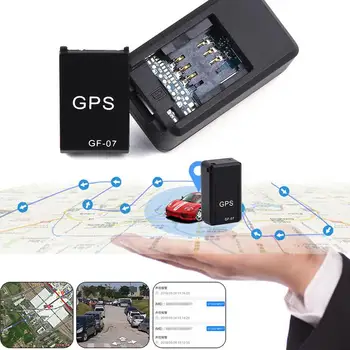 Mini Auto GPS Tracker Rastreador GF-07/09 Nepremokavé Auto Tracker Drop Šok Alarm Hlas/ APP Ovládanie Auta GPS Lokátor Tracker