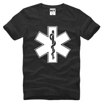 Pohotovostná Lekárska Technika EMT Print T Shirt Mužov Krátky Rukáv O-Krku Bavlna Muž T-Shirt Pohode Tee Tričko Homme Camisetas Hombre