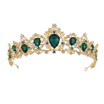 KMVEXO Tiaras Svadobné Koruny Svadobné Doplnky do Vlasov Luxusné Barokové Crystal Ružová Kráľovná Koruny Ženy Dospelých Darček Strany Vlasy, Šperky
