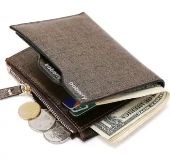 Nové Módne Pevné Mužov, Kožené Slim Peniaze Klip Prednom Vrecku Peňaženku Tenké Kreditnej Karty Držiteľ