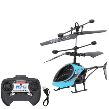 Mini RC Vrtuľník Drone Infračervené, Indukčné 2 Kanál Gyro, Diaľkové Ovládanie Hračka Lietadla Deti Hračky Quadcopter Dron
