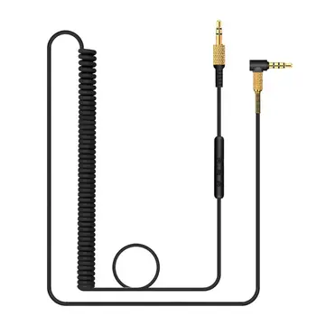 Náhradné Audio Kábel pre Marshall Major II Monitor POLOVICE Slúchadlá Kábel s Mikrofónom a Objemu Ovládanie Diaľkové LX9B