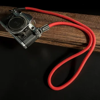 Horolezectvo Nylonové Lano Fotoaparát Ramenný Krk Pás pre Mirrorless Digitálny Fotoaparát Leica, Canon, Nikon Olympus Pentax Sony