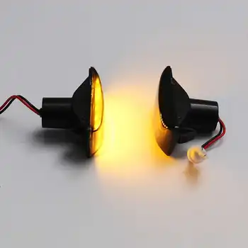 2KS LED, Bočné Obrysové Svetlá 12V Zase Signálneho Svetla Strane Repeater Lampa Panel Lampa pre Opel pre Vauxhall pre Chevrolet Cruze pre