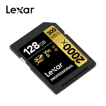 Lexar Professional 2000x SD Karta 32GB 64GB 128 GB pamäťová karta UHS-II U3 vysoká Rýchlosť 300 MB/s pre 4K video pre 3D Fotoaparát