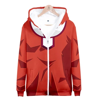 2020 populárne streetwear Yugioh Charakter Jednotné 3D plánom zip mikiny pánske hoodie chlapca s kapucňou dámy bežné mikina na zips