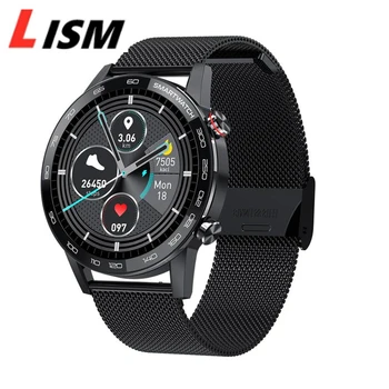 Lism L16 Bluetooth Hudby Smart Hodinky Mužov EKG+PPG Krvného Tlaku, Tepovej frekvencie, Vodotesný IP68 Fitness Šport Tracker Smartwatch