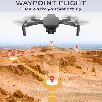 SG108 GPS Drone s 5G Wifi FPV 4K HD Dual Camera Striedavé Optický Tok RC Quadcopter Ma Nasledovať Mini Dron vs L108 EX5