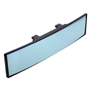 11.8 Palcový 300mm Modrú plochu na Univerzálne Uchytenie širokouhlý Panoramatický Auto Interiéru Spätné Zrkadlo