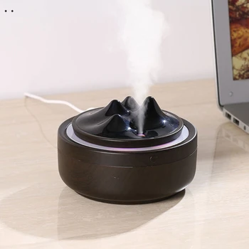 Mini Prenosné 300 ml póry Dreva Horských Zvlhčovač Vzduchu USB Chladné Hmly Maker Aróma