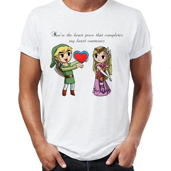 Nové Muži T-shirt Odkaz A Triforce Legend Of Zelda umeleckej tvorivosti Úžasné umelecké Diela Vytlačené Tričko Hip Hop Tričká Topy Harajuku Streetwear