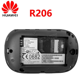 Odomknutá, Vodafone Huawei R206 E5331 3G Mobilný Router WIFI Hotspot Vrecku 3G 900/2100MHz S slot karty SIM PK E5330 E5220 MF65