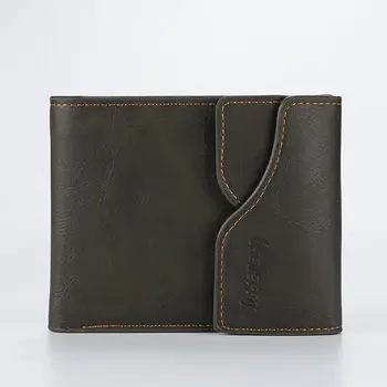 Hot predaj Baellerry vintage horizontálne mužov peňaženky gent peňaženka s dobrou kvalitou muž kožené peňaženky