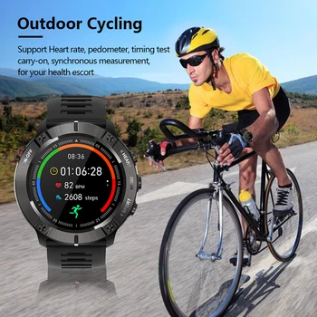 Lokmat Športové смарт часы 2020 plne Dotykový Vodotesnými Fitness Tracker Smartwatch Reloj Inteligente Hombre Mužov Smart Hodinky Pre IOS