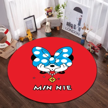 Karikatúra Disney Mickey a Minnie Mouse Dvere Mat Deti Chlapci Dievčatá Hry Mat, Spálne, Kuchyne, Koberce, Krytý Kúpeľňa Mat