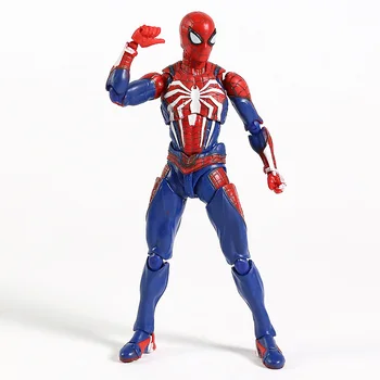 PS4 Hry Spiderman Rozšírené Vyhovovali Ver. PVC Akcie Obrázok SHF Spider Man Model Hračka