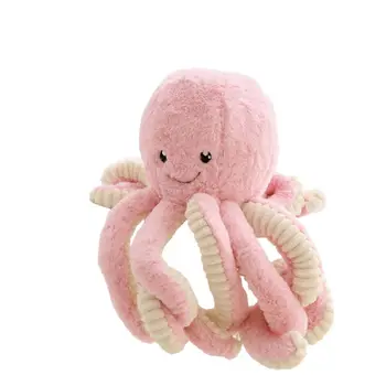 Roztomilý Octopus Plyšové Plyšové Hračky Krásne Mäkké bytové Doplnky Vankúš Mora Tvorivé Zvierat Bábika Deti 40-80 cm Dievča, Darček Tikilisa