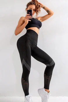 NORMOV Sexy Ženy, Legíny Módne Cvičenie Jeggings Vysoký Pás Elastickej Push Up Leggins Bežné Fitness Legíny Feminina