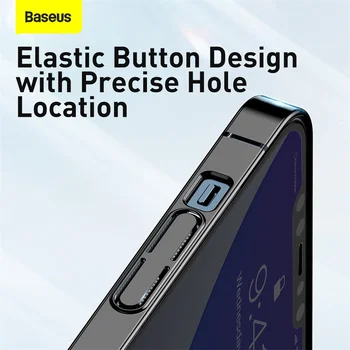 Baseus Mobilný Telefón puzdro pre iPhone 12 Pro/Pro Max Objektív Ochrana Proti poškodené Ochranné puzdro pre iPhone 12
