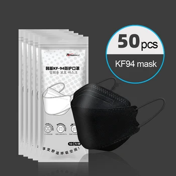 Dospelých KF94 Maska na Tvár Textílie Maska KF94 Respirátor, Ochranné Masky na Tvár KF94 Maska Prachotesný Španielsko 10days RÝCHLE Dodanie