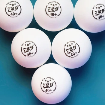 729 Priateľstvo Stolný tenis loptu 3-hviezdičkový 40+ bezšvíkové plastové Schválené ITTF poly ping pong tenis de mesa
