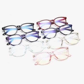 Yoovos Klasické Okuliare, Rám Ženy/Muži 2021 Vintage Plastové Okuliare Pre Ženy Retro Anti-Modré Svetlo Okulary Gafas De Hombre